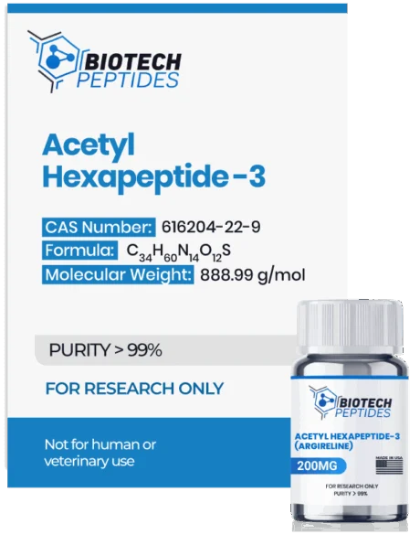Acetyl Hexapeptide-3 (Argireline) (200mg)