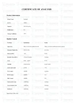 Cardiogen (20mg) COA