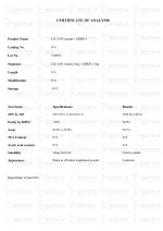 CJC-1295 & GHRP-2 Blend (10mg) COA