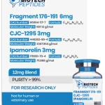 Fragment 176-191 & CJC-1295 & Ipamorelin Blend (12mg)