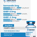 Sermorelin & GHRP-6 & GHRP-2 Blend (9mg)