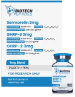 Sermorelin & GHRP-6 & GHRP-2 Blend (9mg)